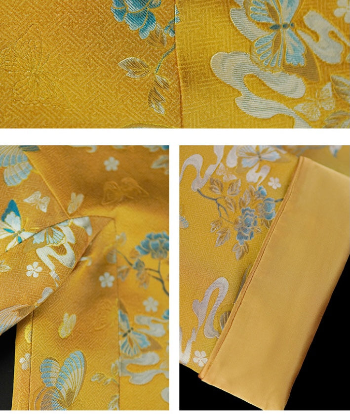 Royal Empress Yellow Oriental Jacket