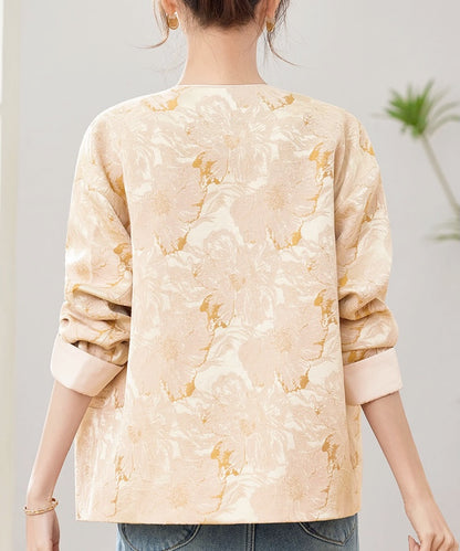 Veste Cheongsam Floraison Douce