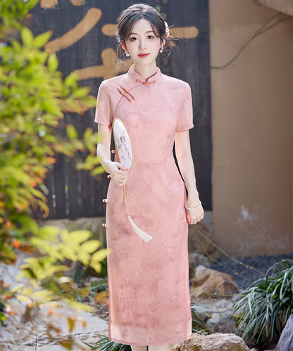 Xiao Fen Fen Pink Cheongsam