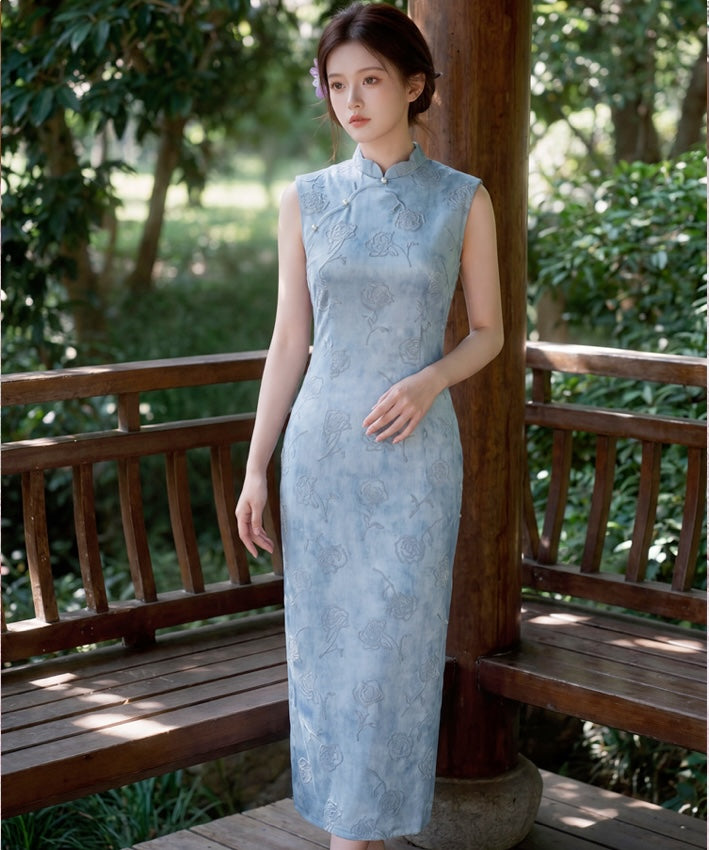 Celestial Mist Cheongsam