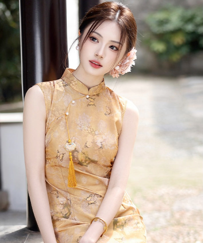 Cheongsam Aurielle Gold