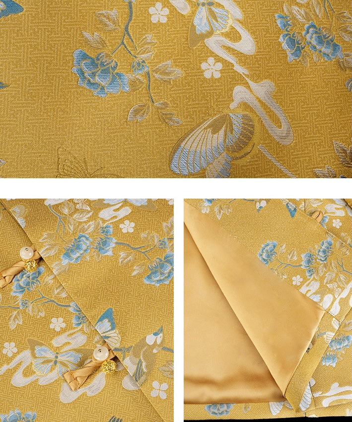 Royal Empress Yellow Oriental Jacket