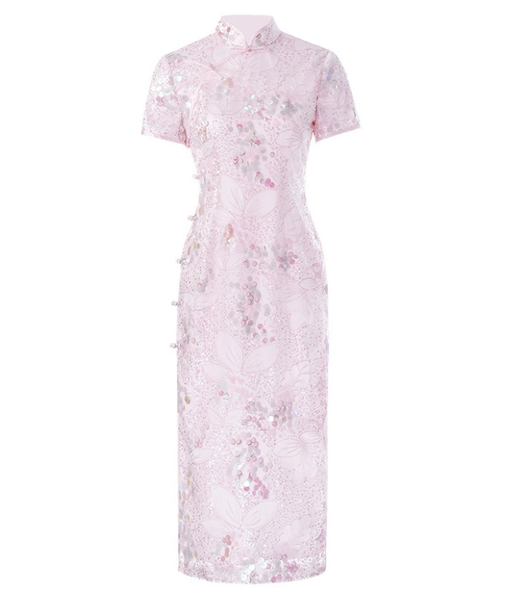 Bella's Pink Jewel Cheongsam