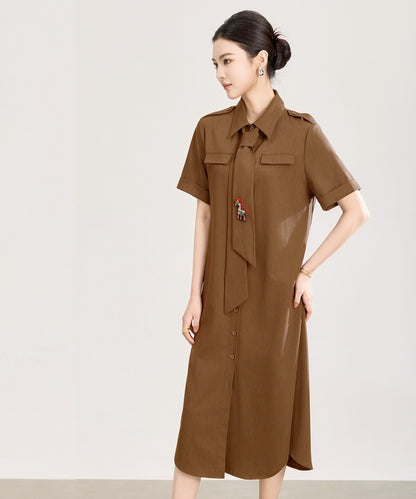 Ember Horse Shirt Dress
