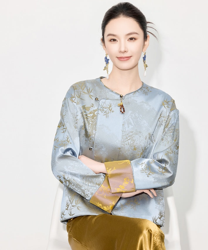 Lady Xiyan Jacquard Top Jacket