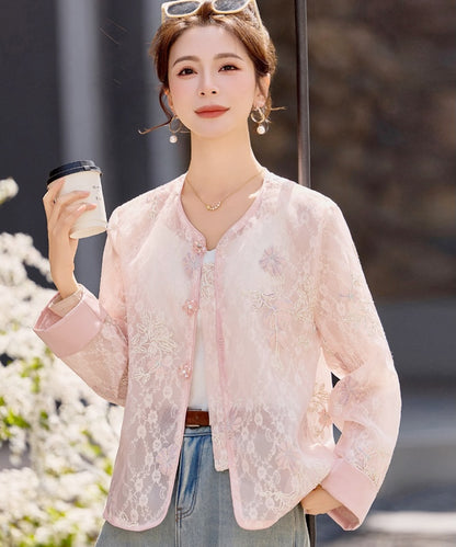 Floral Lace Cheongsam Jacket