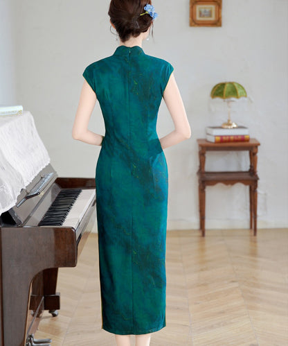 Emerald Poise Cheongsam