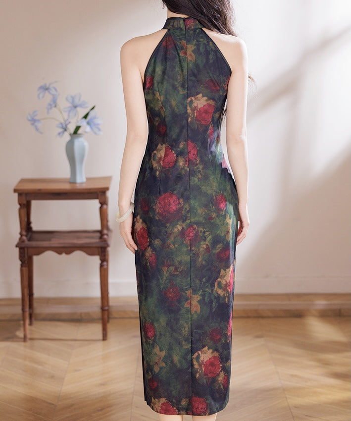 Verdant Rose Cheongsam