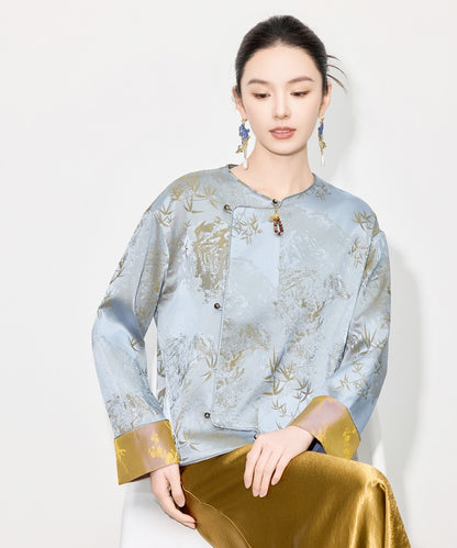 Lady Xiyan Jacquard Top Jacket