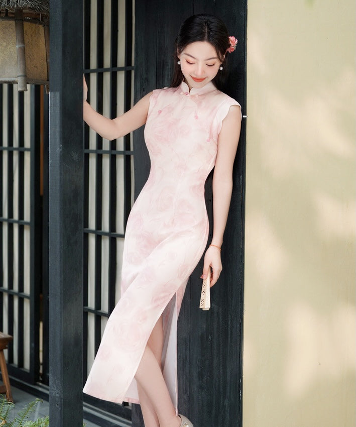 Lotus Blush Cheongsam