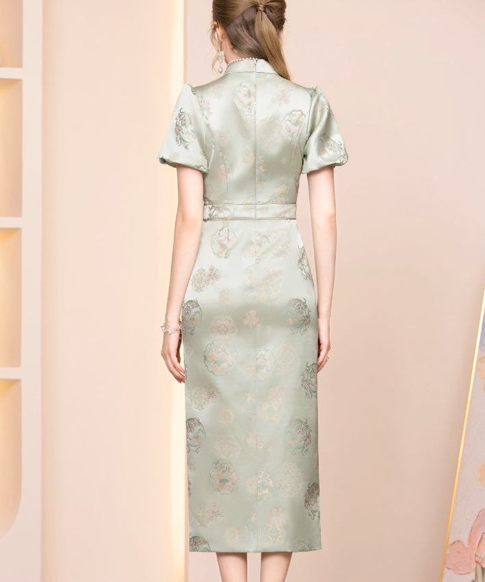 Lady Aureline Brocade Cheongsam