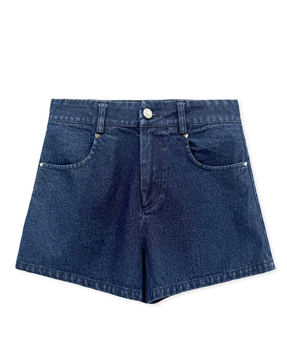 Mila Indigo Denim Cheongsam Set