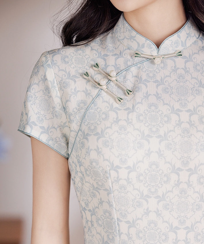 Lady Elowen Porcelain Cheongsam