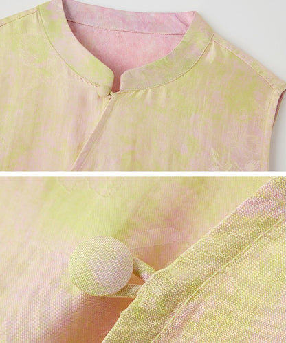 Pastel Mist Harmony Cheongsam Set