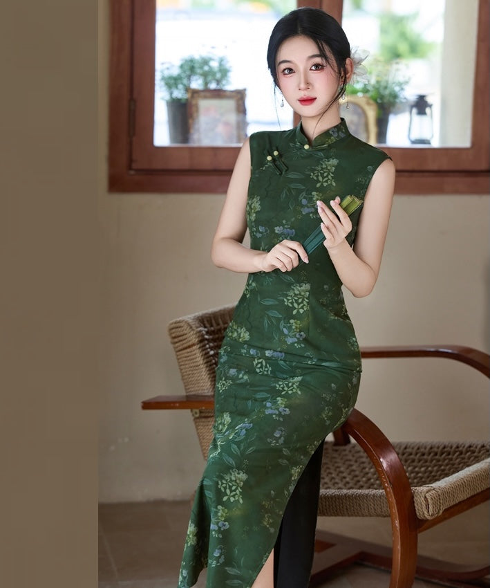 Forest Whisper Cheongsam