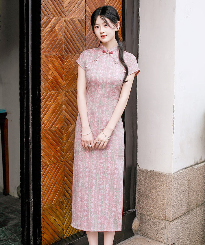 Rosy Willow Cheongsam