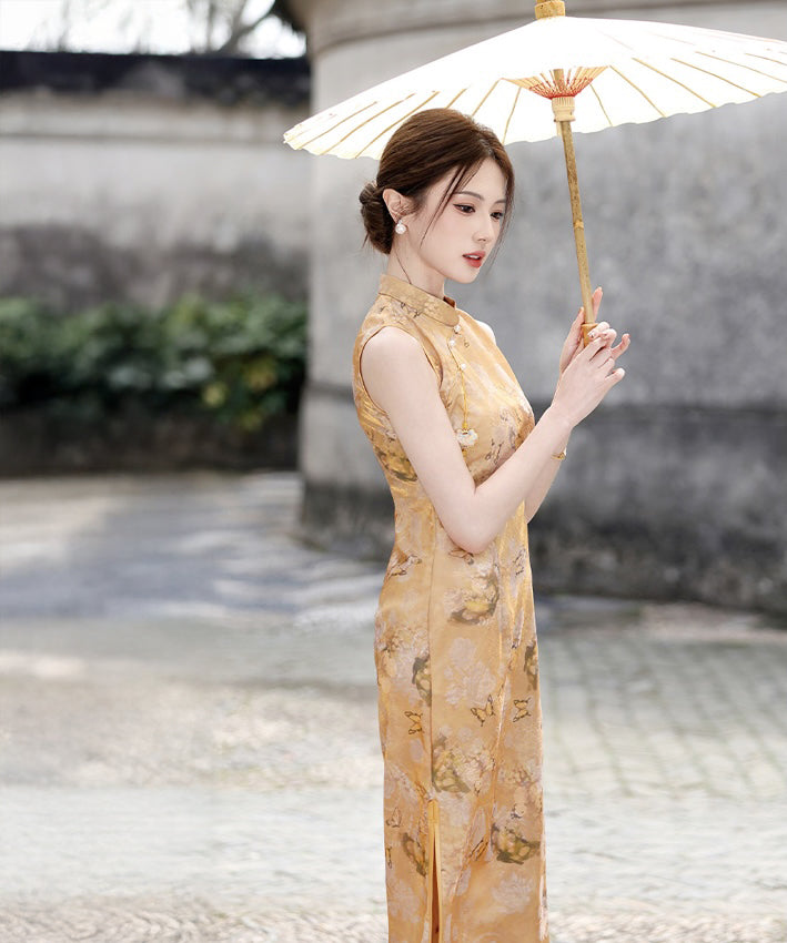 Cheongsam Aurielle Gold