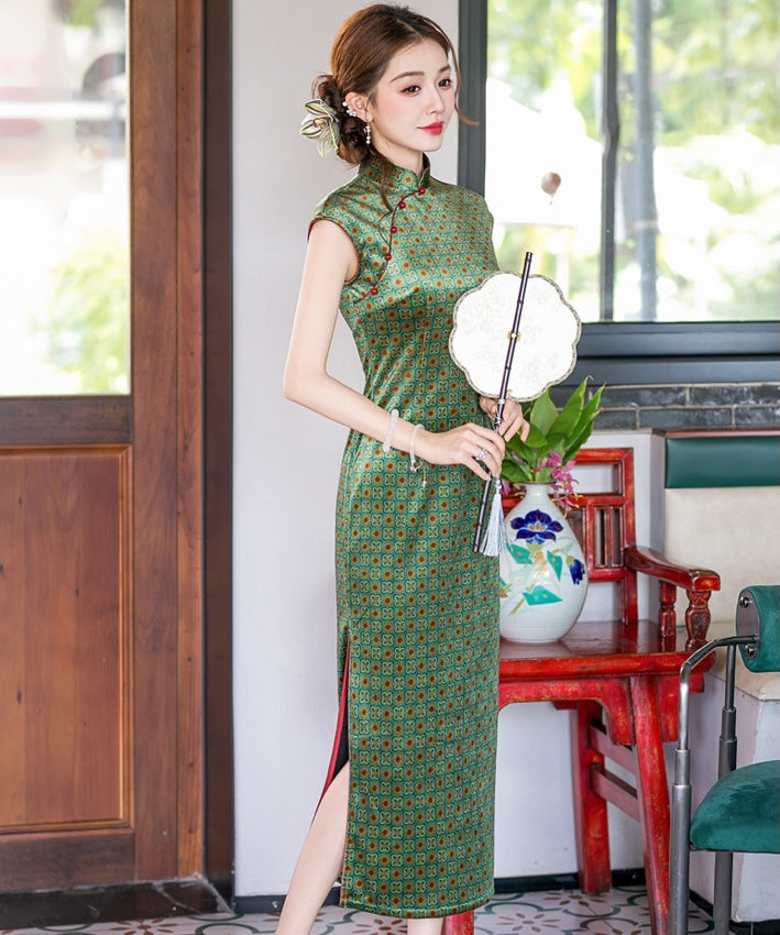 Jade Mosaic Cheongsam