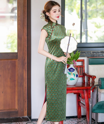 Jade Mosaic Cheongsam