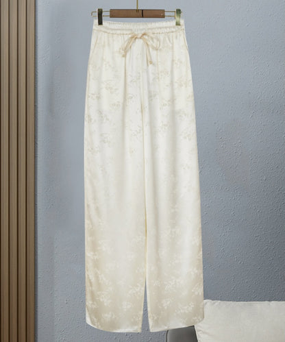 Ivory Cloud Trousers