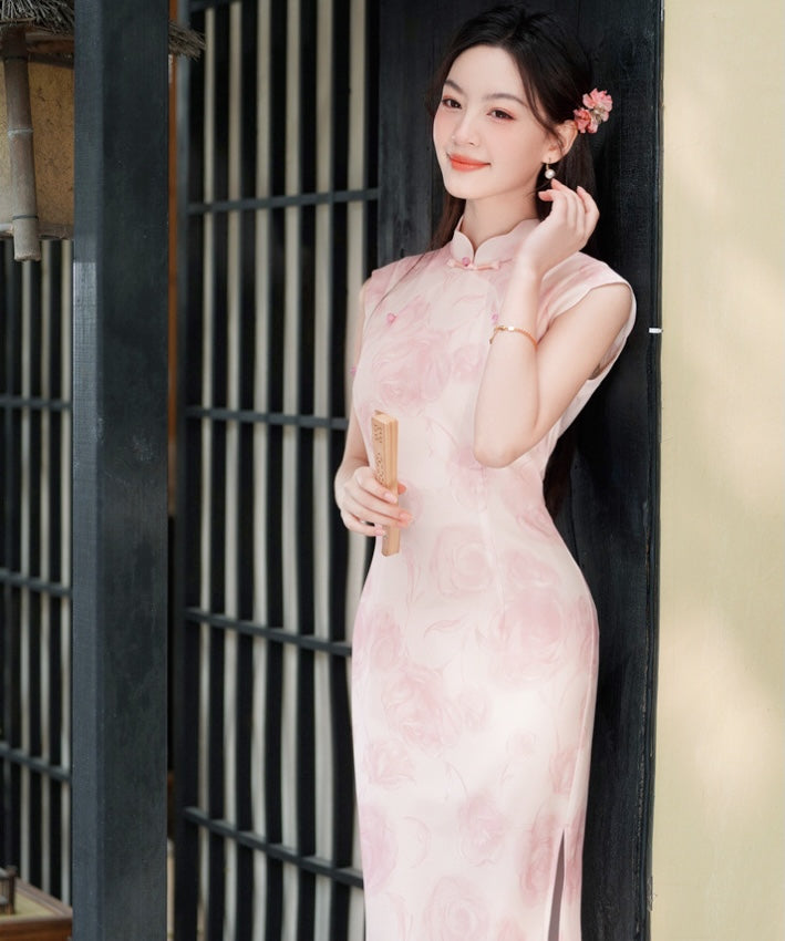 Lotus Blush Cheongsam