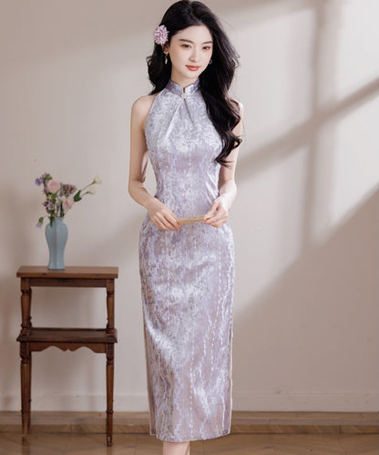 Elira Velvet Cheongsam