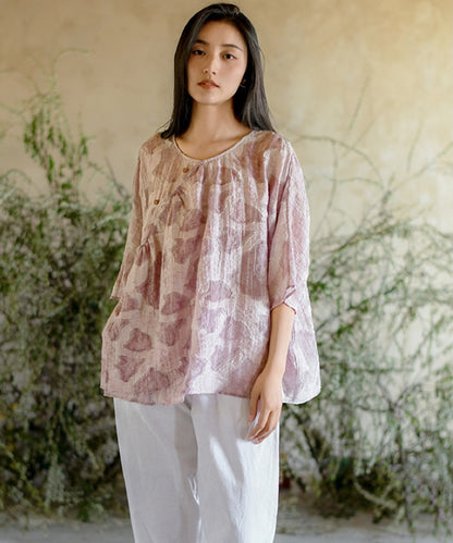 Willow Mist Modern Oriental Top