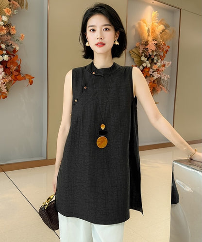 Noire Essence Modern Oriental Top
