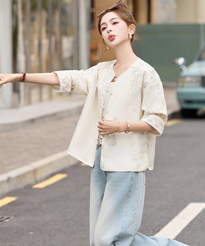 Serena Ivory Cheongsam Jacket