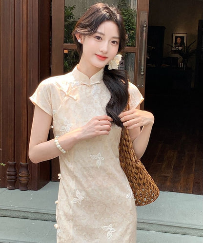 Butterfly Veil Cheongsam