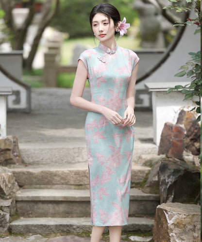 Roselle Mist Cheongsam