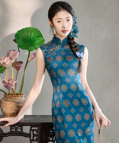 Yulan Azure Cheongsam