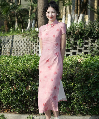 Ruby Sakura Maxi Cheongsam