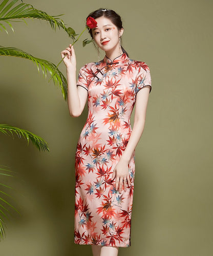 Maple Silk Cheongsam