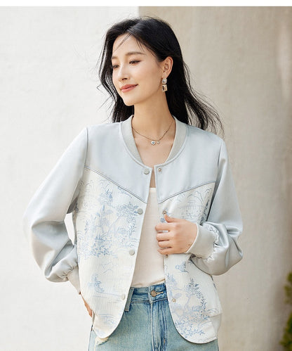 Shuya Oriental Print Jacket