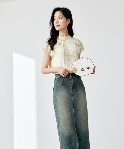 Miriam Cheongsam Top