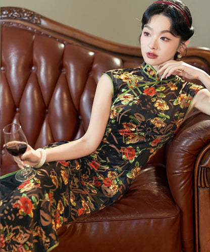 Feili Floral Cheongsam