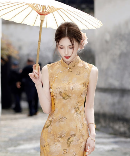 Cheongsam Aurielle Gold