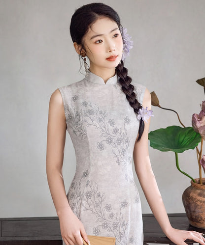 Elara Mist Maxi Cheongsam