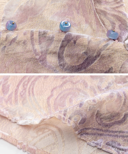 Wisteria Cloud Cheongsam Top