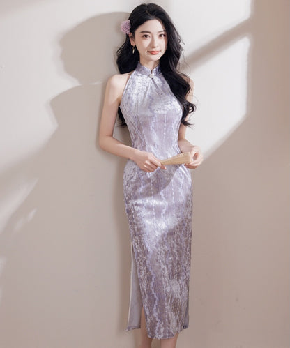 Elira Velvet Cheongsam