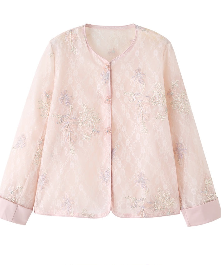Floral Lace Cheongsam Jacket