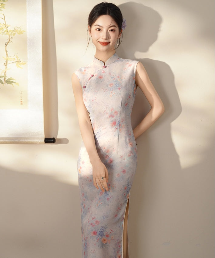 Pastel Posy Cheongsam