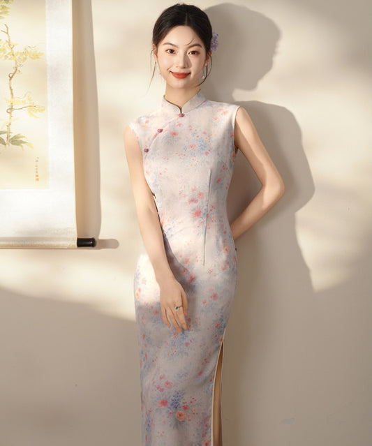 Pastel Posy Cheongsam