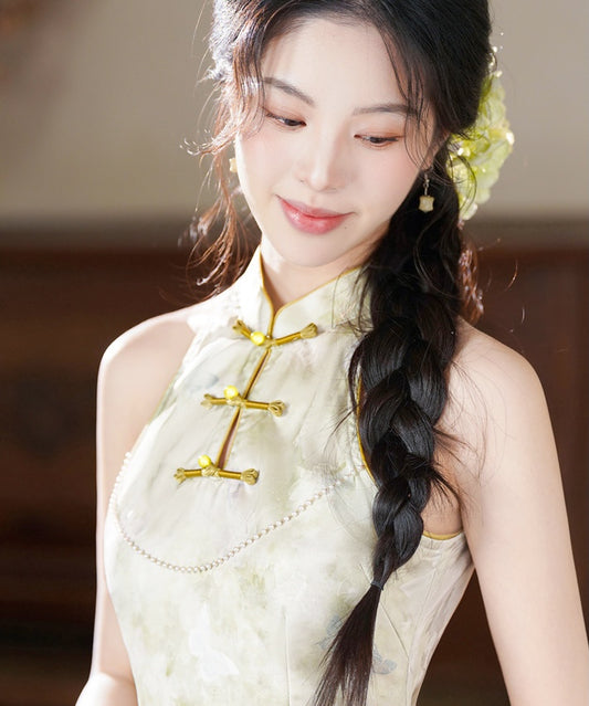 Celadon Whisper Cheongsam