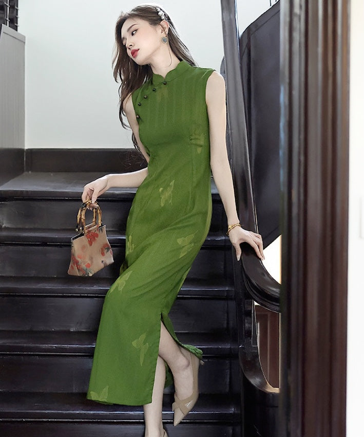 Verdant Grace Cheongsam