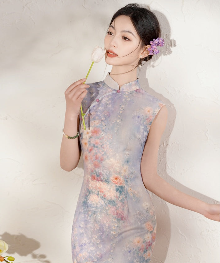 Lumiere Bloom Cheongsam