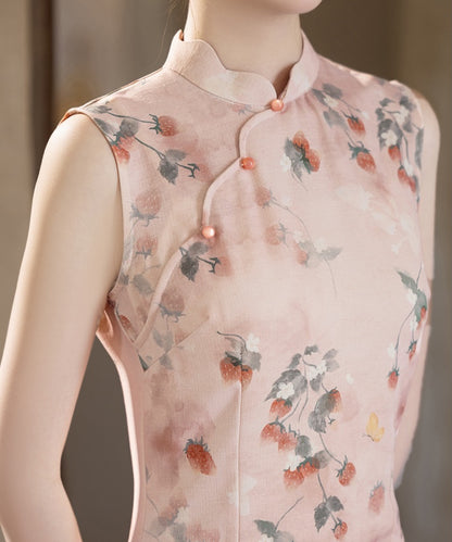 Strawberry Blush Cheongsam