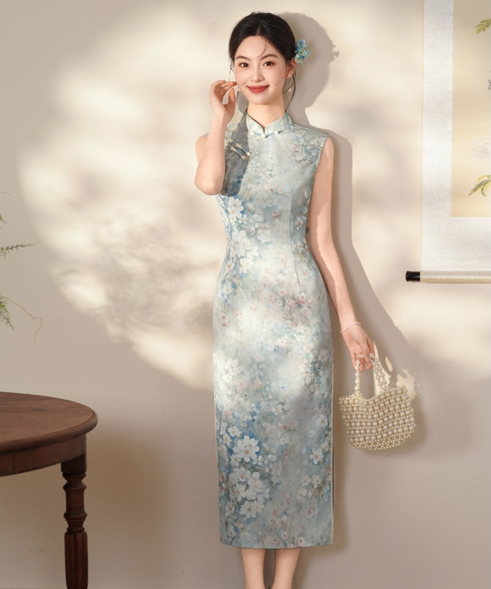 Bluebell Blossom Cheongsam