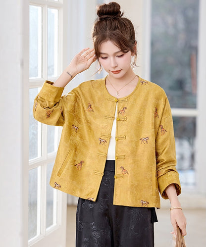 Golden Steed Cheongsam Jacket